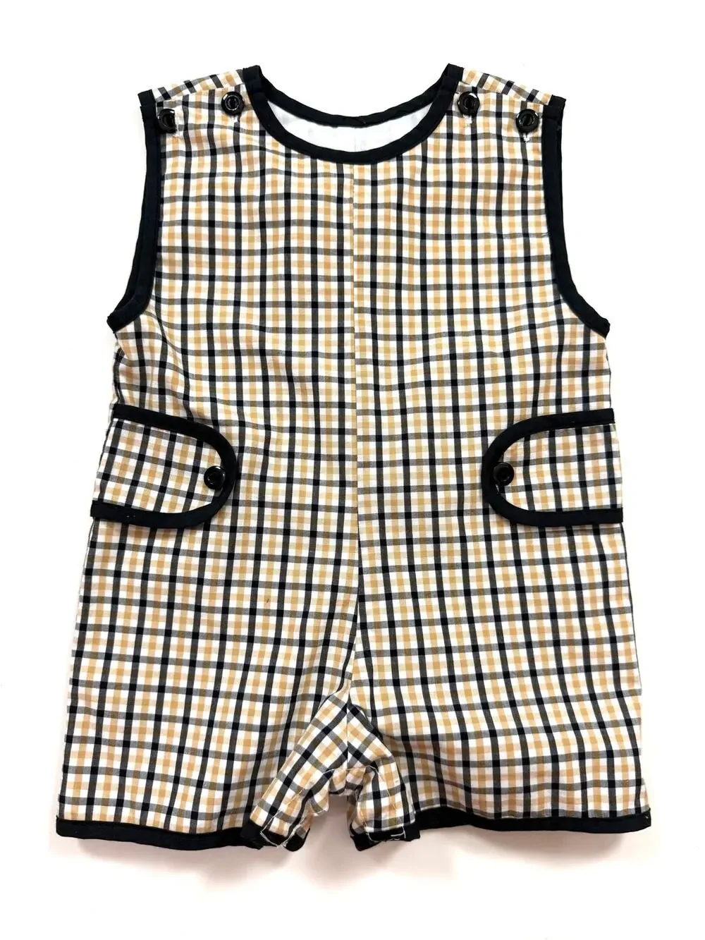 Lulu Bebe Plaid Shortall